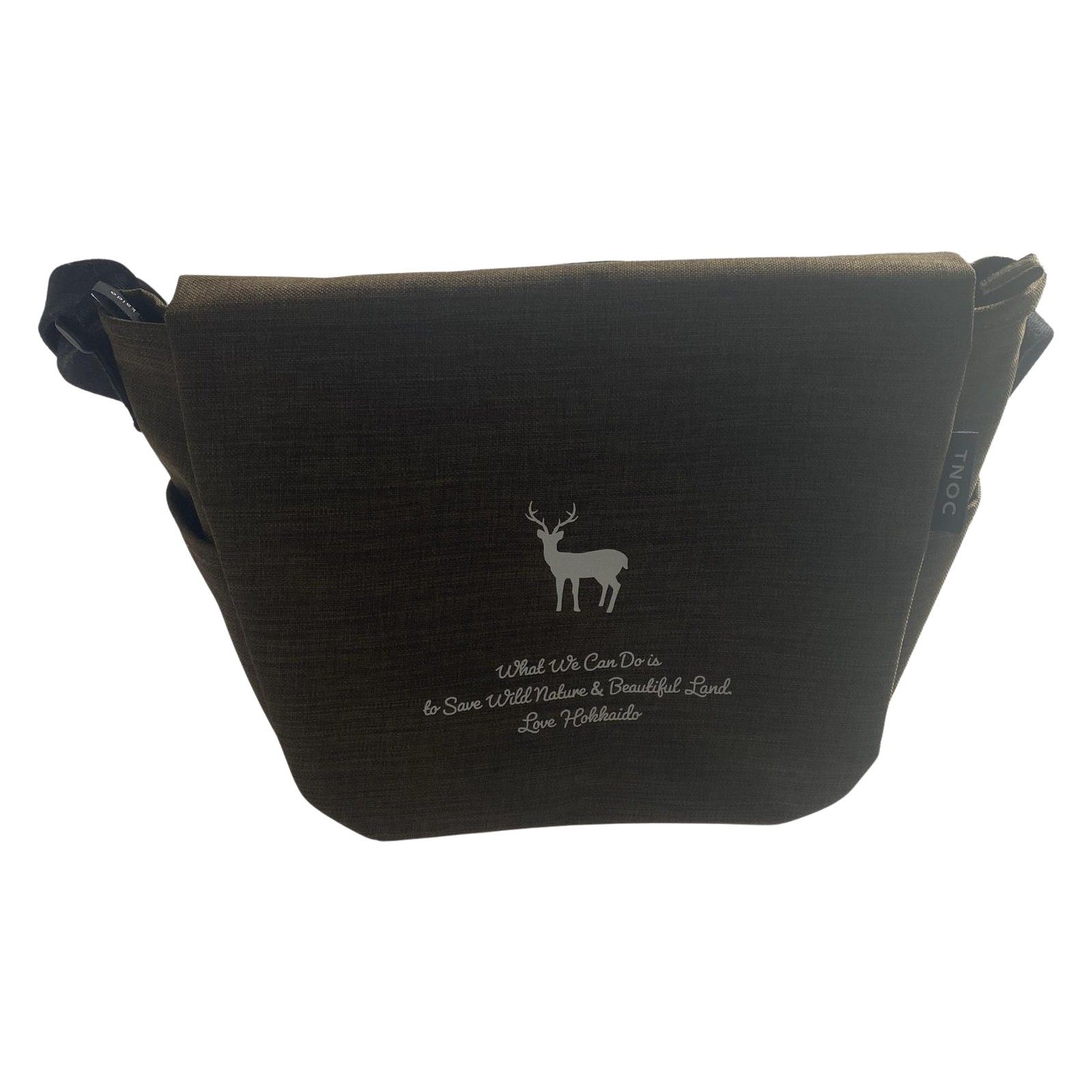 TNOC hokkaidoメッセンジャーバッグ/カーキ系