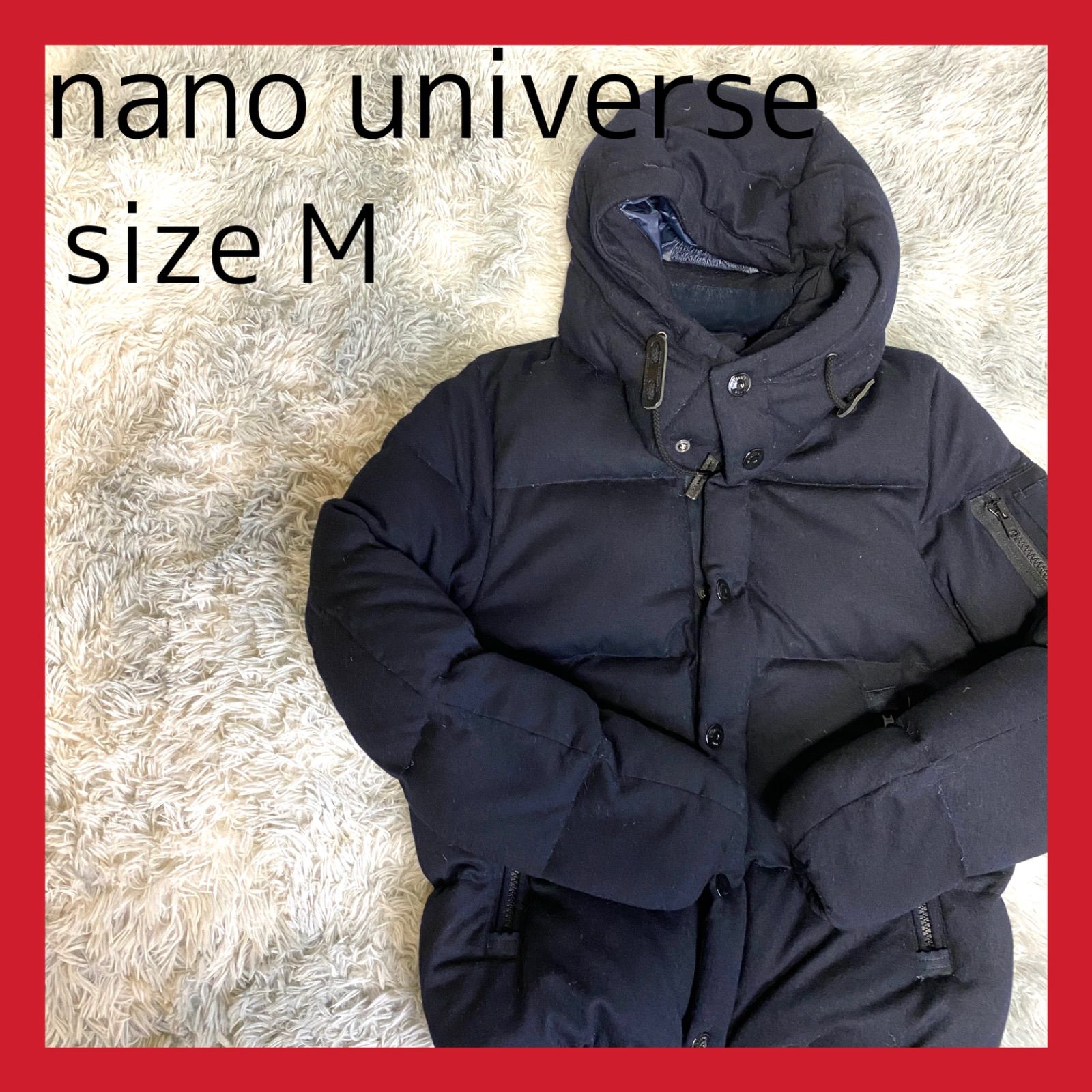 nano universe ナノユニバース 西川ダウン 東京西川コラボ - ダウンジャケット