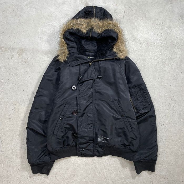 00年代 DKNY ダナキャランニューヨーク N-2Bタイプ フライトジャケット