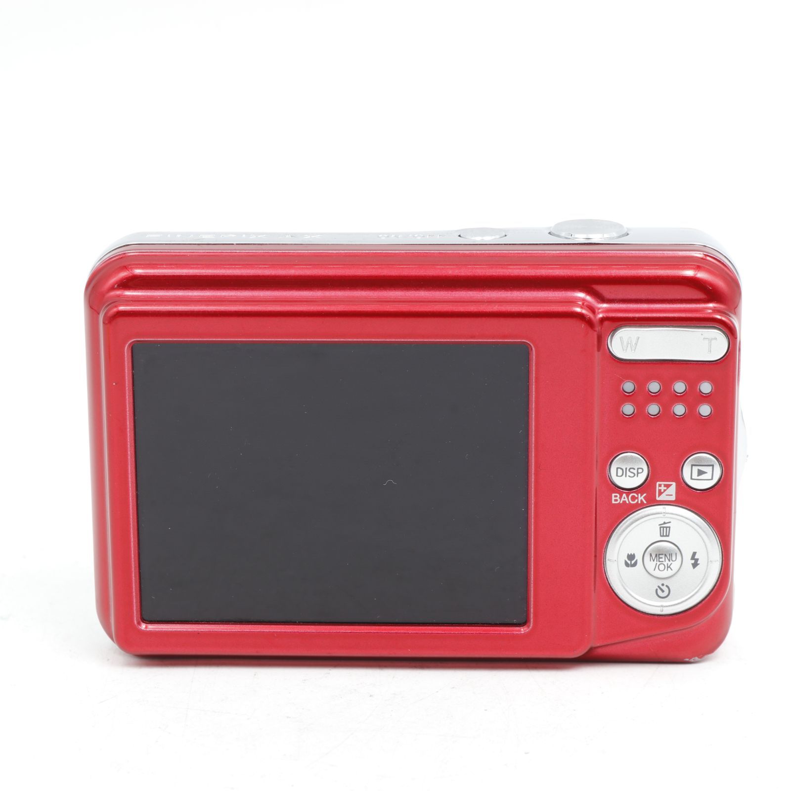 富士フイルム FinePix AX660 レッド デジカメ 中古 動作確認済み