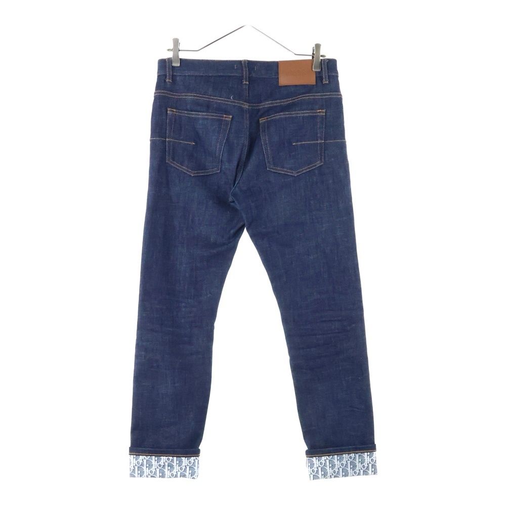 DIOR (ディオール) Oblique Low Cotton Denim Pants 193DS10J226X
