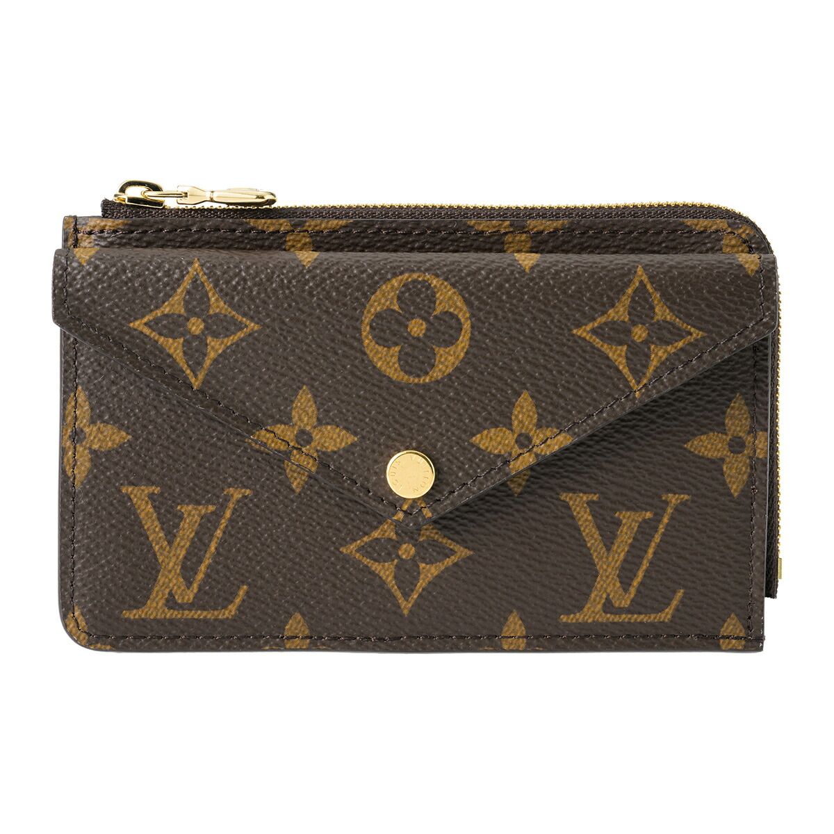 ルイヴィトン Louis Vuitton カードケース ポルト カルト レクト ヴェルソ ブラウン