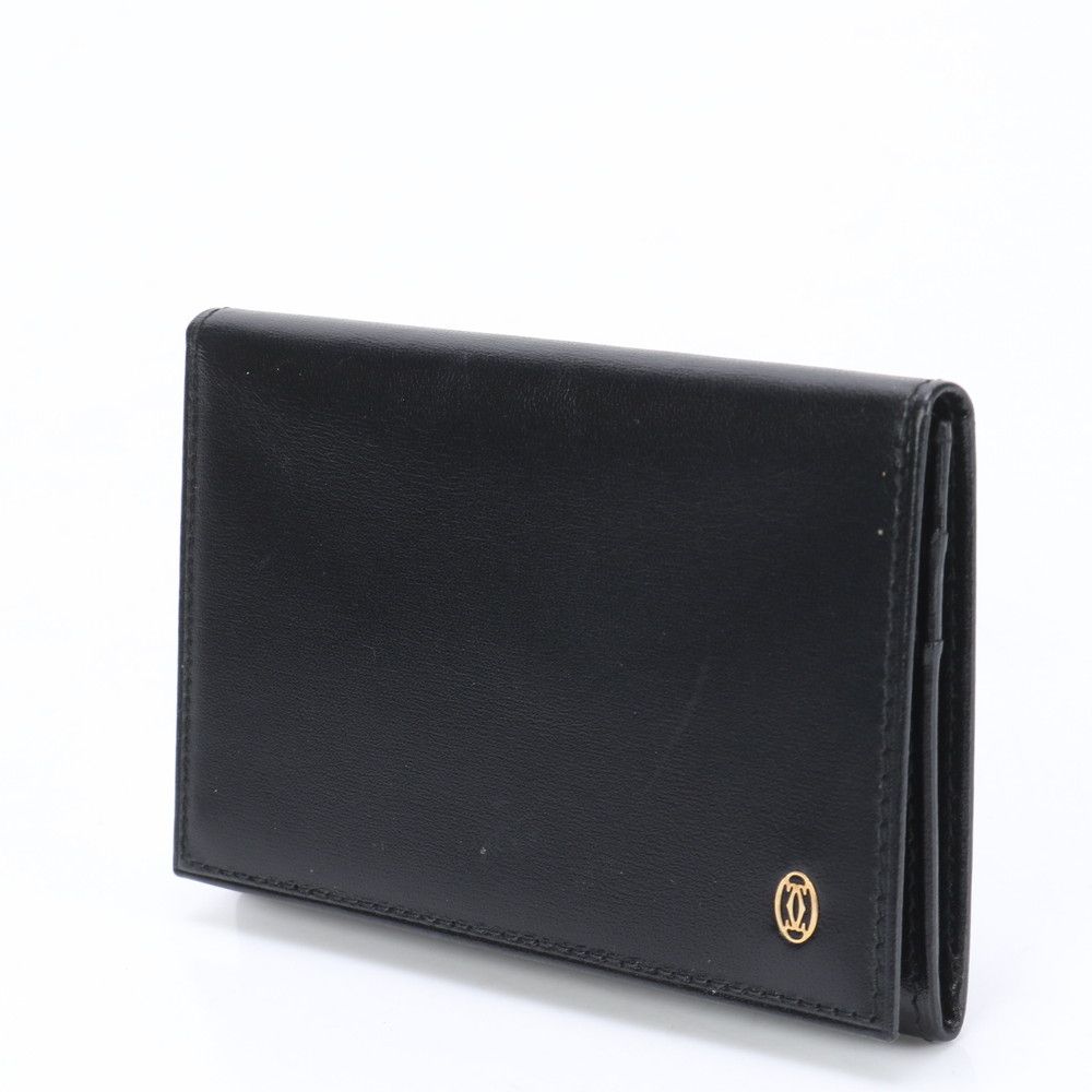 カルティエ Cartier 手帳 - レザー 黒 財布 レザーグッズ | カルティエ 