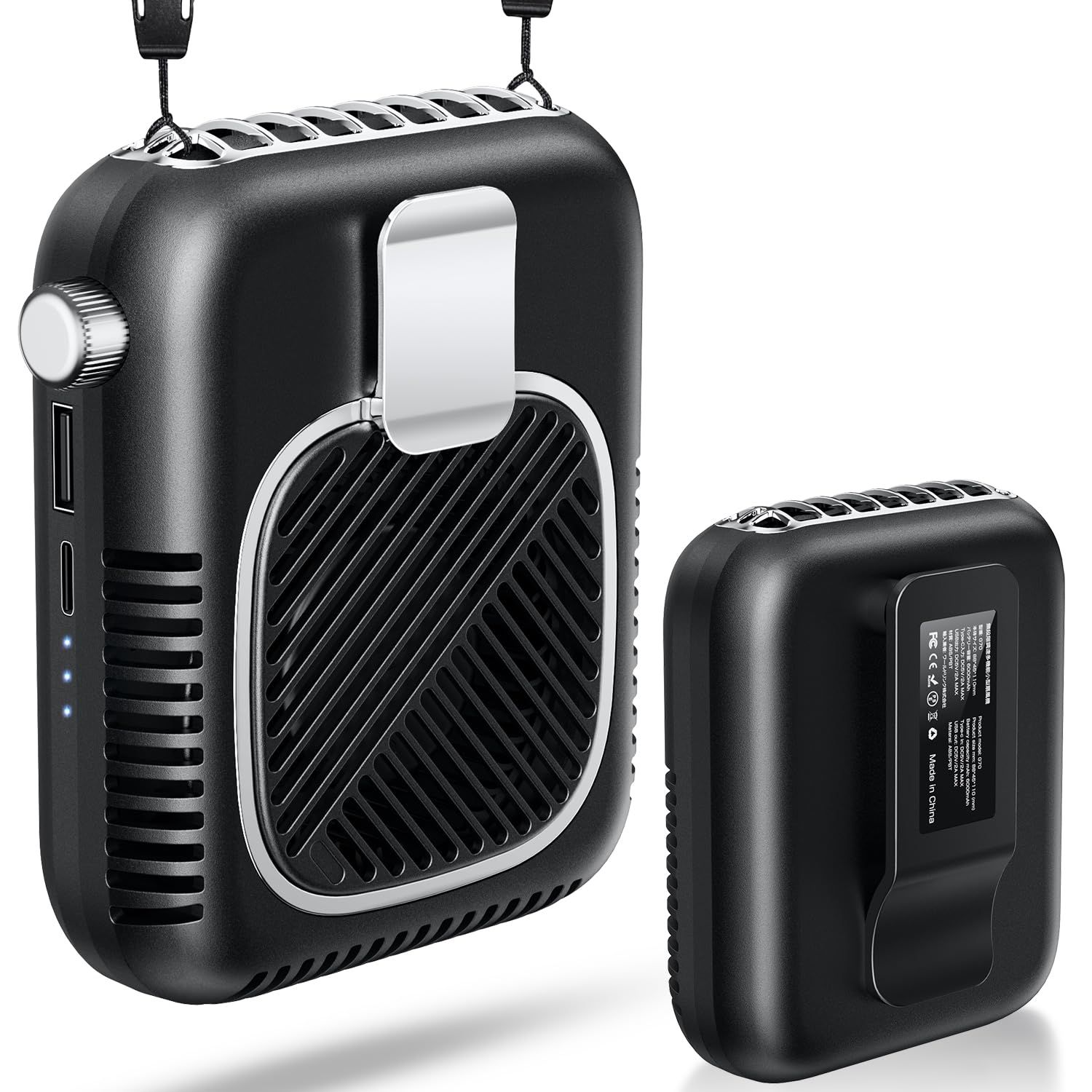 COOLIFY ネッククーラー 首かけ扇風機 ブラック 【公式通販】 COOLIFY