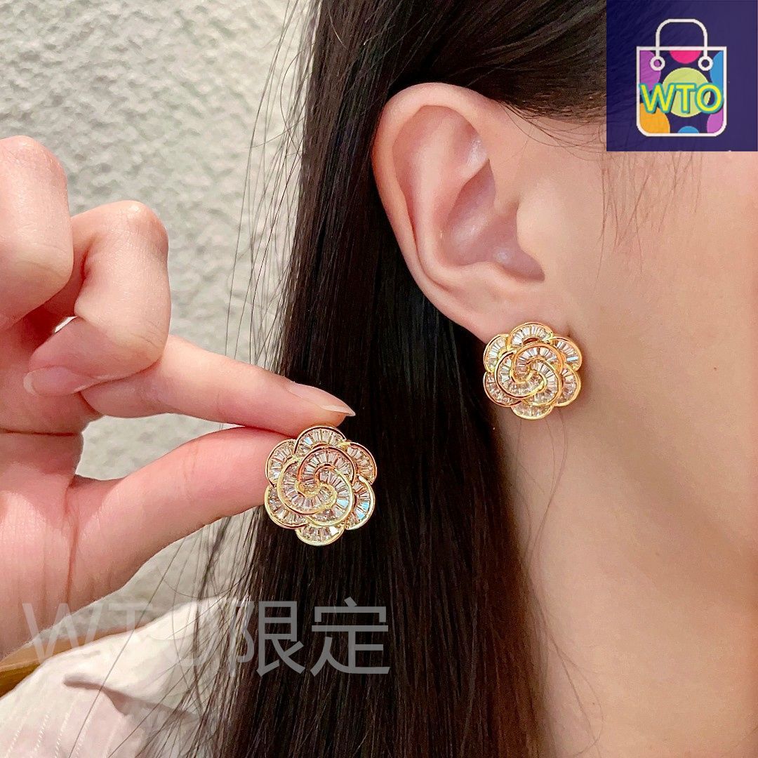 本日まで出品予定❗CHANEL　シャネル　ピアス CHANEL シャネル ピアス レディース A86504 Y09569 Z2800 ココ