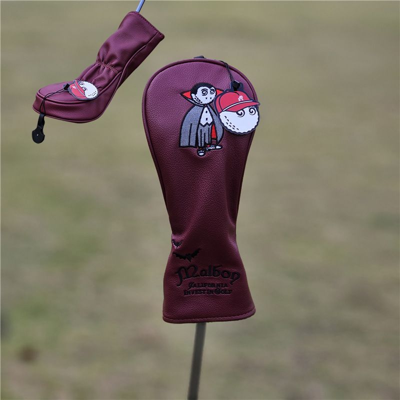 Malbon Golf ヘッドカバー 4個セットマルボンゴルフ 新品☆ Malbon Golf マルボンゴルフ ヘッドカバー4点セット