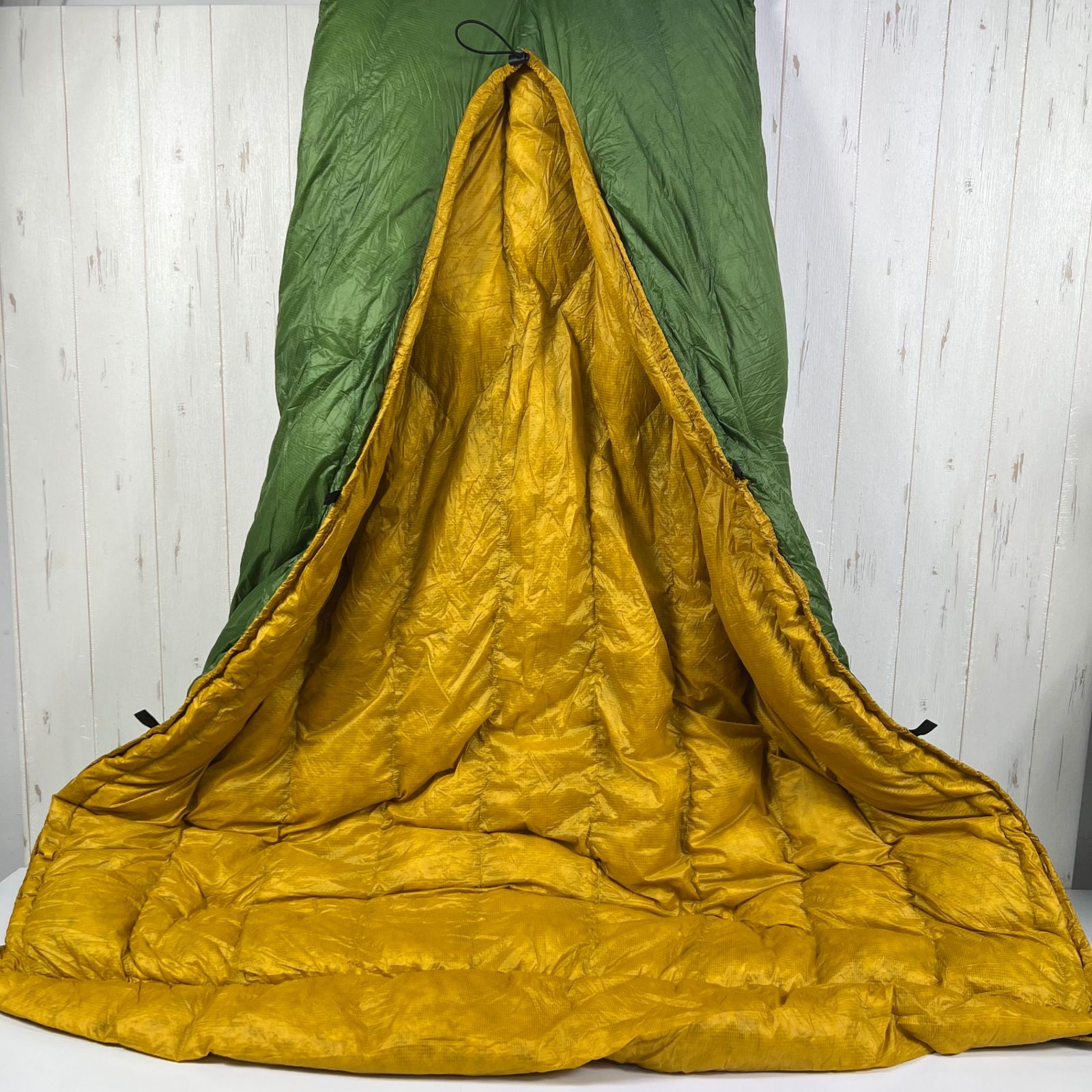 Regular グリーン系 Warbonnet Outdoors ウォーボネットアウトドアーズ ダイヤモンドバック トップキルト Diamondback TopQuilt 入手困難 縫い合わせフットボックス ダウン スリーピングシ