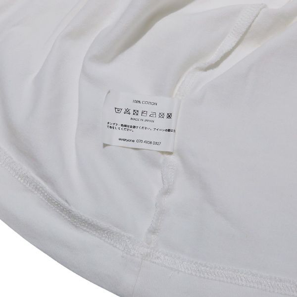 everyone エブリワン　ロングスリーブTシャツ everyone border long sleeve tee shirt (NAVY) | everyone
