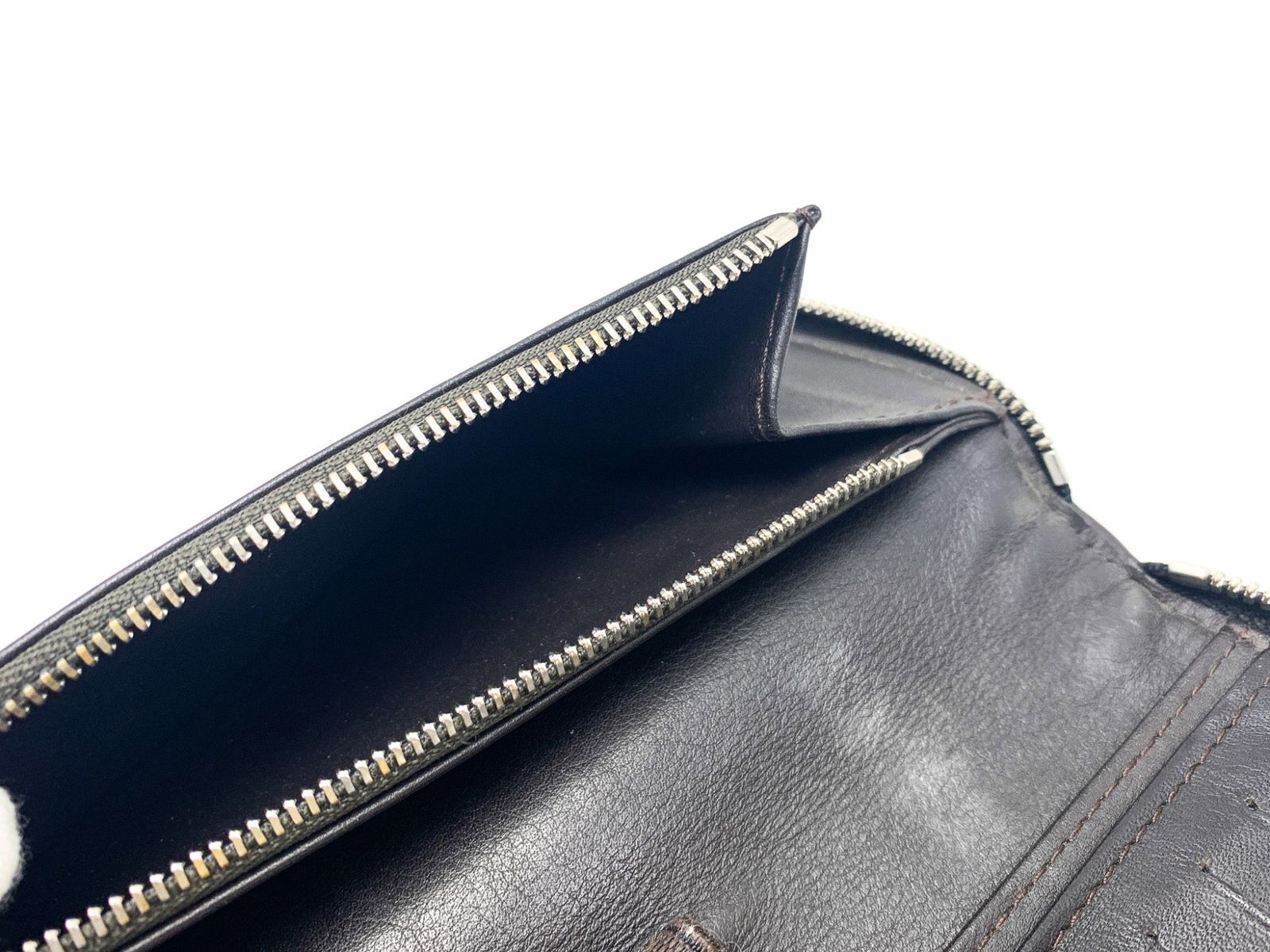 ルイヴィトン ポルトフォイユ ロン ジェアン ダミエ ヴェルティカル