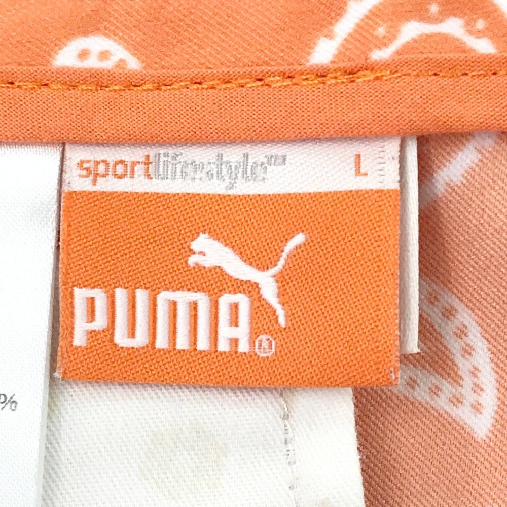 新品！PUMA プーマ レディース ペイズリー柄　スカート インナーパンツ付き 　黒　ゴルフ　テニス　Ｍ PUMA（プーマ）の「PUMAPUMAxLIBERTY AOPｽｶｰﾄ（スカート）」 - WEAR