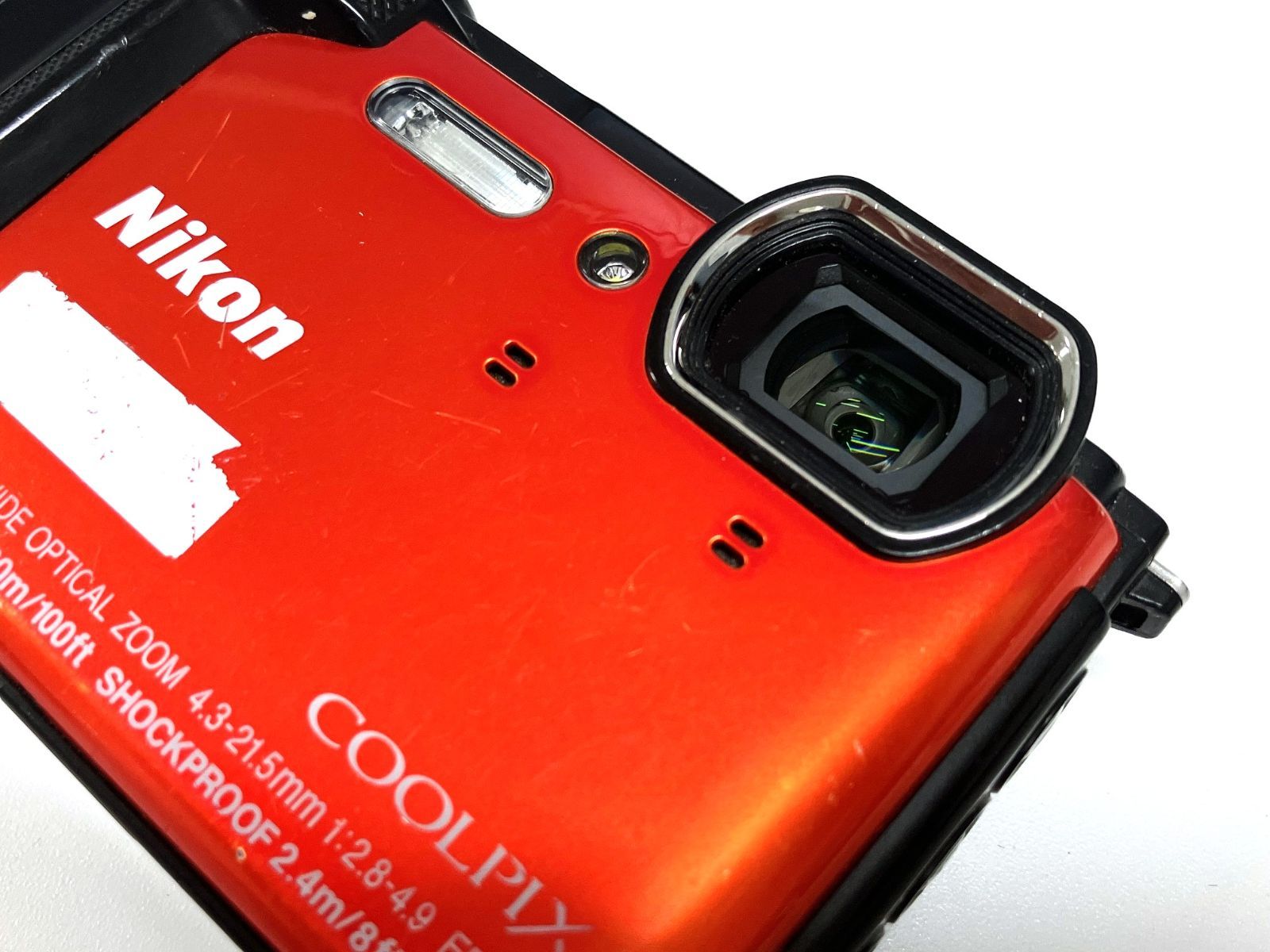 Nikon デジタルカメラ COOLPIX W300(ジャンク品) ジャンク】Nikon COOLPIX W300 オレンジ コンパクトデジタル