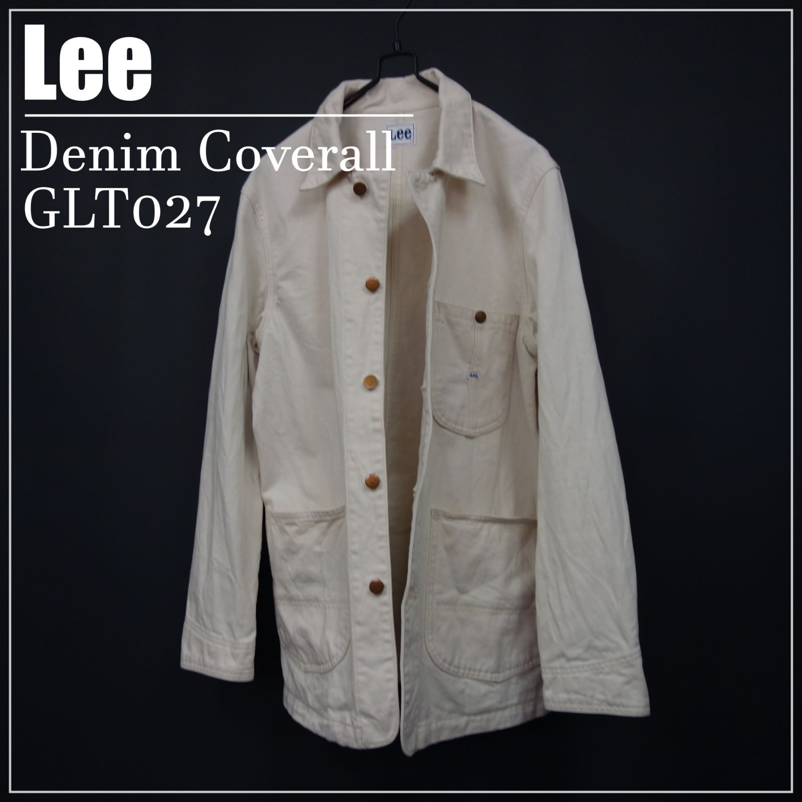 Lee ホワイト カバーオール