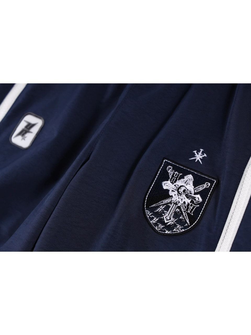 UNKNOWN LONDON】UNKNOWN X HCW ZIPPED PANEL DETAILS PANTS