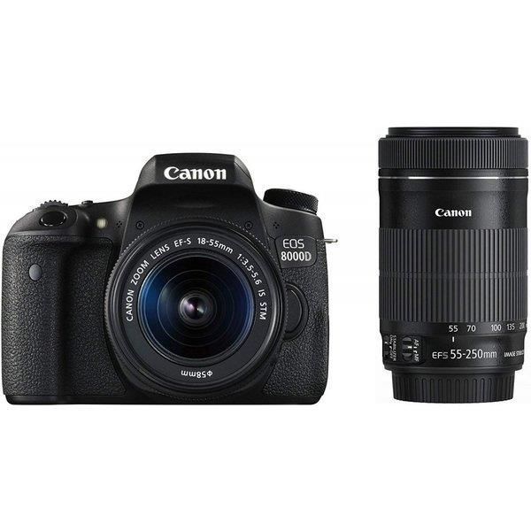 キヤノン Canon EOS 8000D ダブルズームキット EF-S18-55mm/EF-S55 