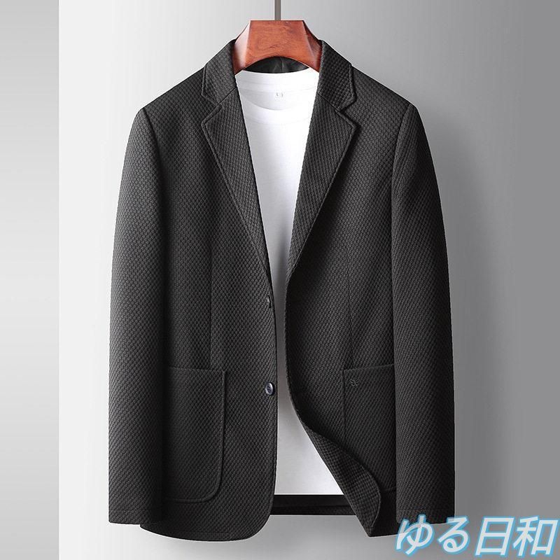  テーラードジャケット メンズ ジャケット ゴルフ テーラード おしゃれ キレイめ カジュアル 総柄 フォーマル 春夏秋 長袖 30代 40代 高品質1018 ジャケット 乗馬