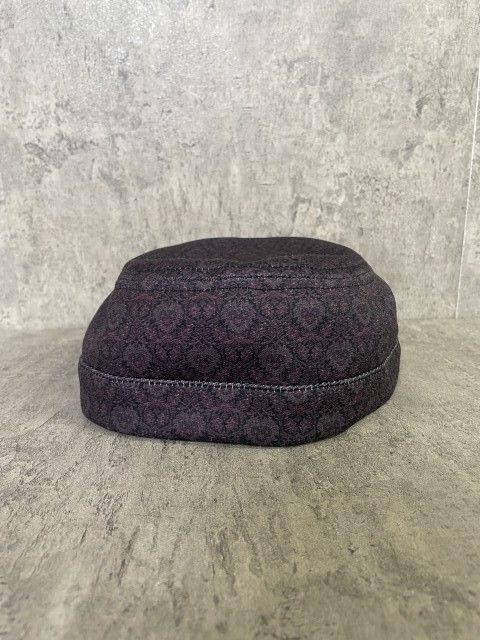 RAJABROOKE ﾗｼﾞｬﾌﾞﾙｯｸ ﾊｯﾄ ｷｬｯﾌﾟ 総柄 民族柄 ﾄﾞﾛｰｺｰﾄﾞ ﾊﾟｰﾌﾟﾙ 33931907