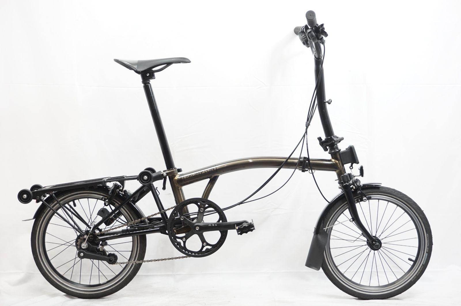 BROMPTON ブロンプトン C LINE EXPLORE WITH RACK BLACK EDITION 2025年モデル 16インチ 折り畳み自転車 | バイチャリ世田谷店