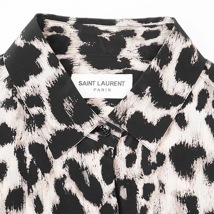 極美品】SAINT LAURENT PARIS サン ローラン パリ シャツ 長袖