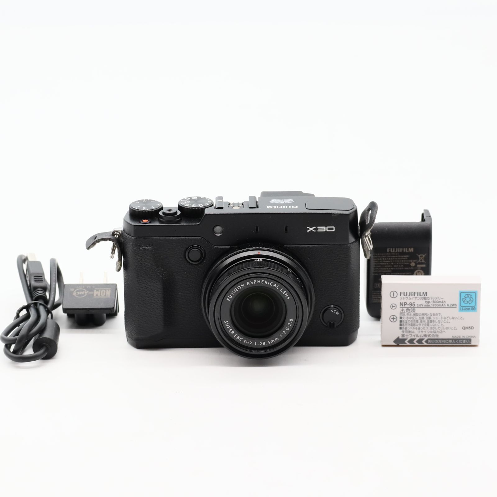 FUJIFILM プレミアムコンパクトデジタルカメラ X30 ブラック FX-X30B #3720 - メルカリ