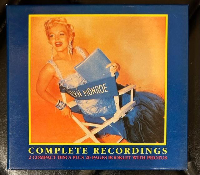 輸入盤CD】Marilyn Monroe「The Complete Recordings」2枚組 BOX