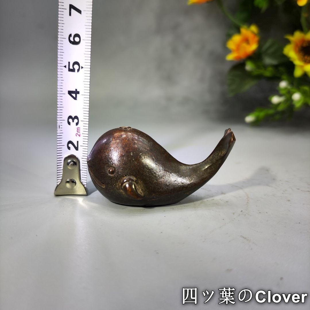 銅 細工 鯨香挿 線香挿 茶台 茶寵 香道具 装飾品 工芸品 置物 - メルカリ