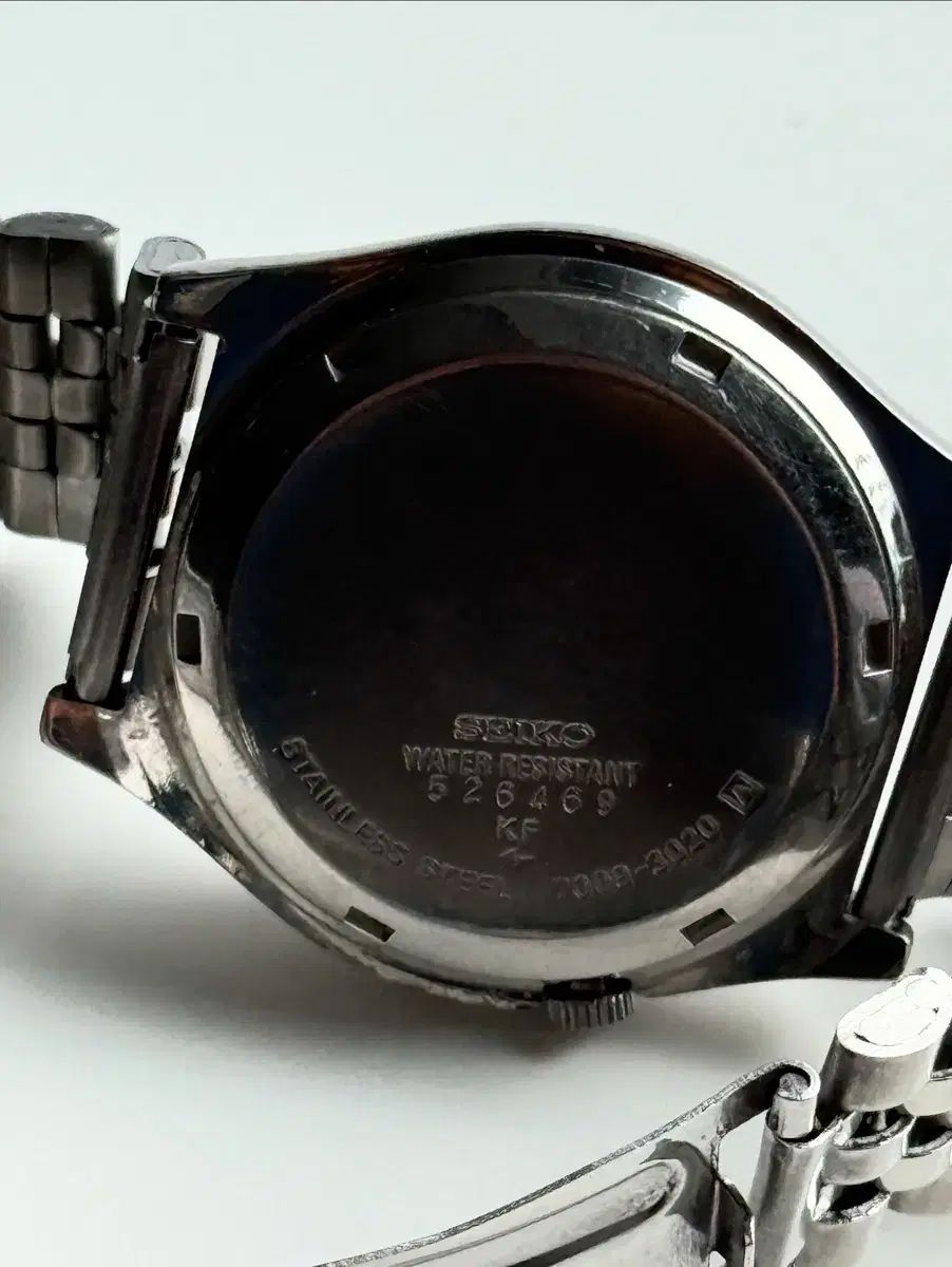  80 s SEIKO セイコー 5 ヴィンテージ オートマティック メタル 腕時計 金属ベルト 時計