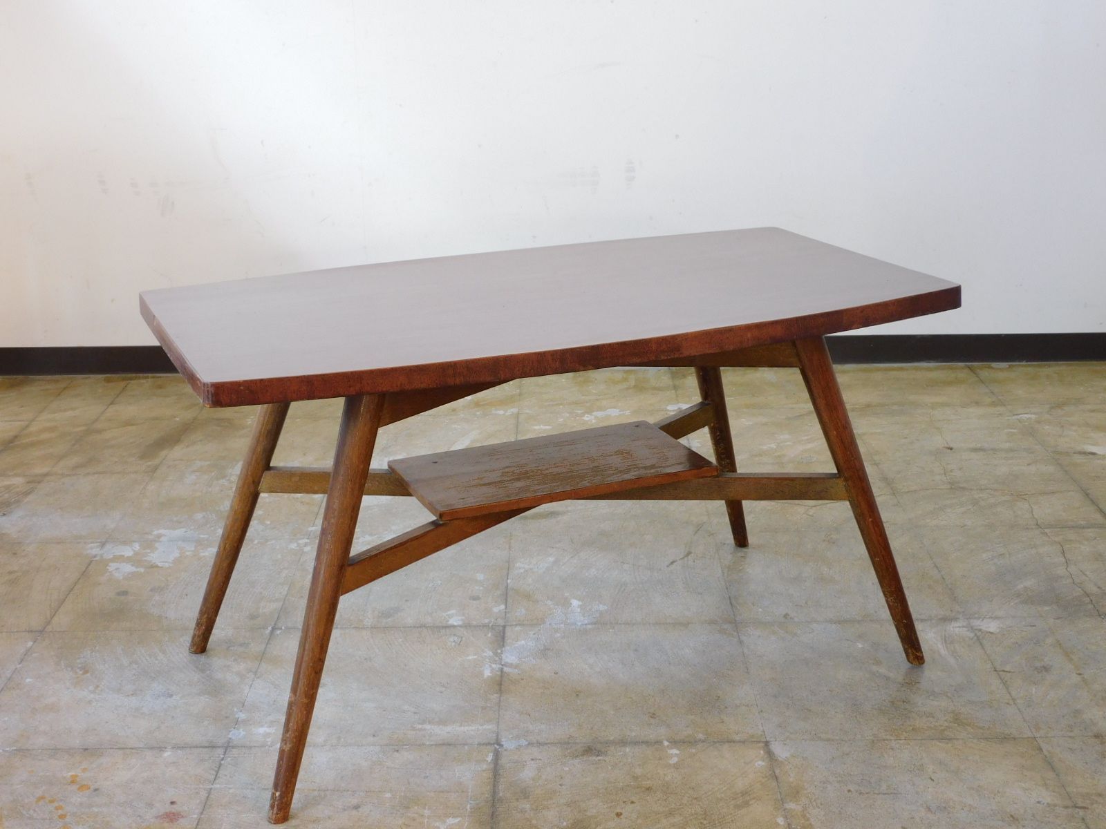 昭和レトロ デコラトップ サイドテーブル HK-a-05538 アンティーク 古道具 北欧 カウンター 展示台 センターテーブル テーブル MARWIL-DEMENAGEMENTS_CH