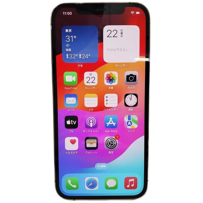 SIMフリー Apple iPhone 12 Pro 128GB MGM73J/A Softbank ○判定