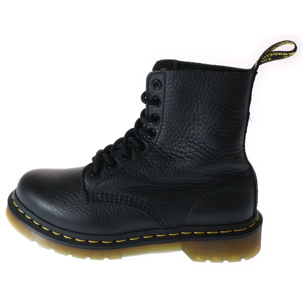 コーディネート Dr.Martens ドクターマーチン 1460 PASCAL VIRGINIA 8ホール レザーシューズハイカットブーツ レディース ブラック 13512006