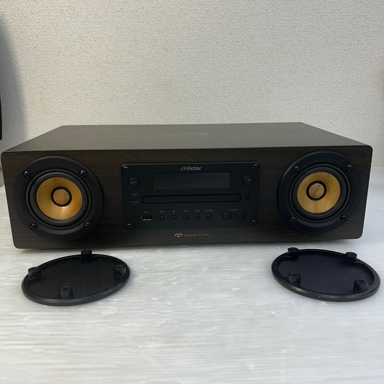 JVC ケンウッド ビクター コンポ EX-D7 ウッドコーン 製 Victor WOOD CONE