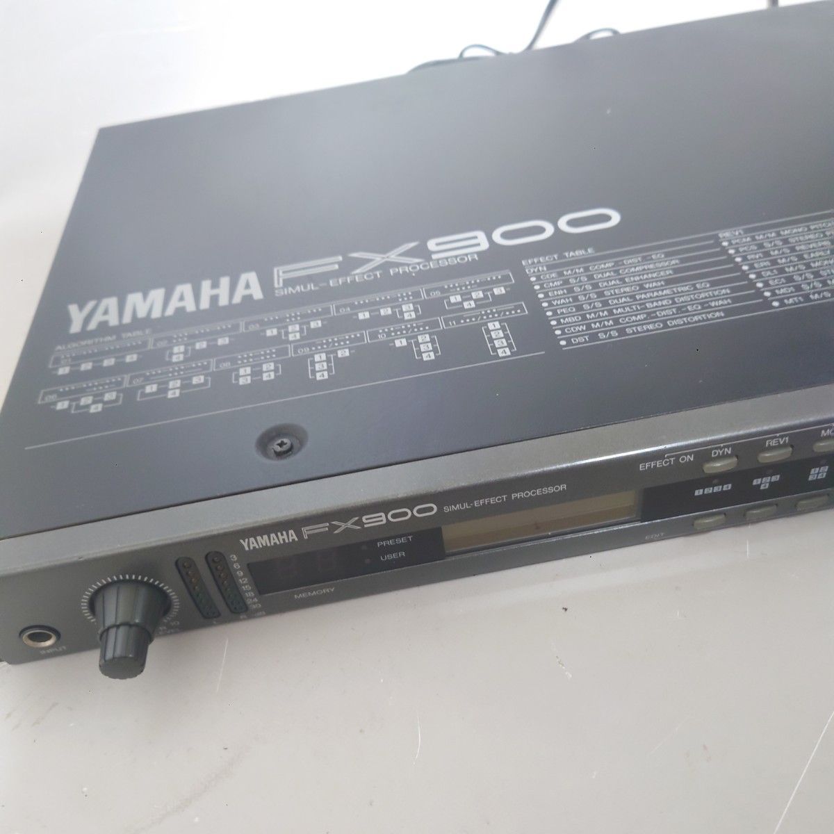 SIMULエフェクトプロセッサー マルチエフェクト