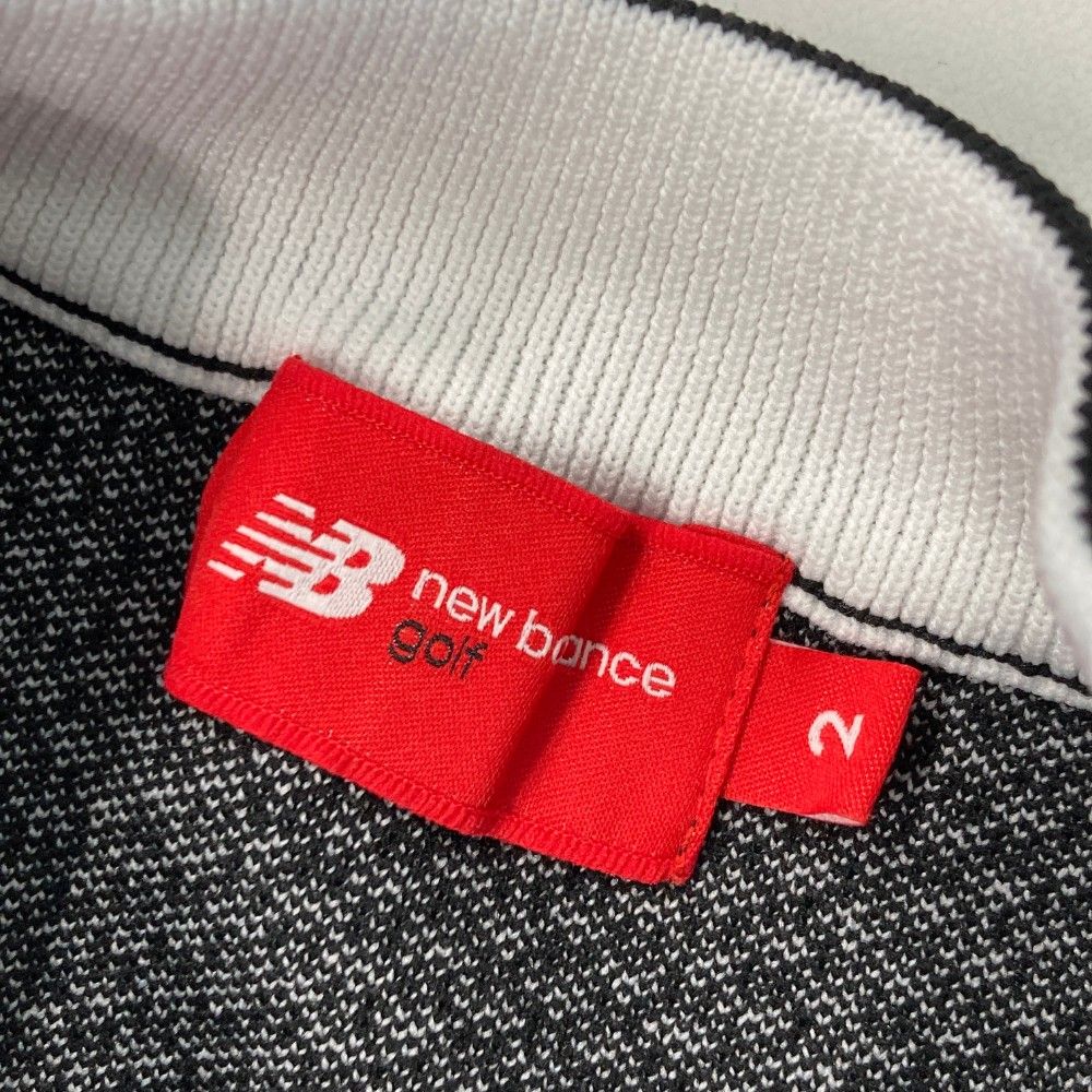 サイズ：2 NEW BALANCE GOLF ニューバランス 2023年モデル モックネック ニットセーター 総柄 ブラック系  [240101370434] ゴルフウェア レディース ストスト - メルカリ