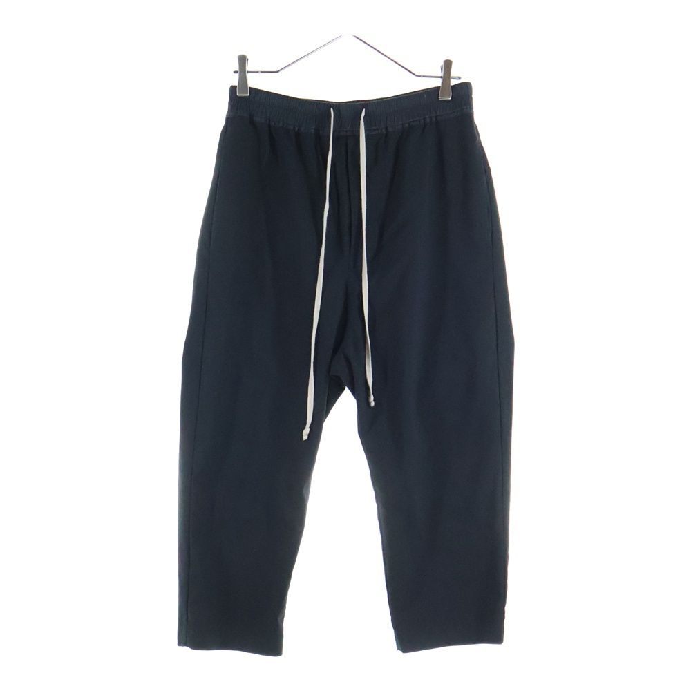 Rick Owens リックオウエンス 18SS ドローストリング クロップド サルエルパンツ ブラック RU18S5395-ZL