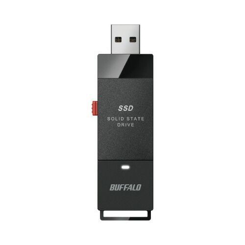 スティック型SSD 2TB ブラックSSD-SCT20U3-BA BUFFALO