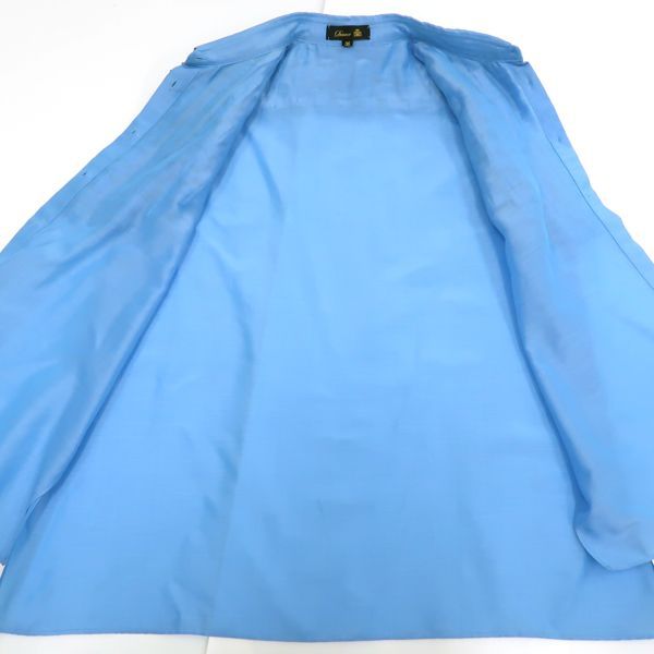 Drawer ノースリーブ ブラウス 6521-299-0895 フリル #36 ブルー