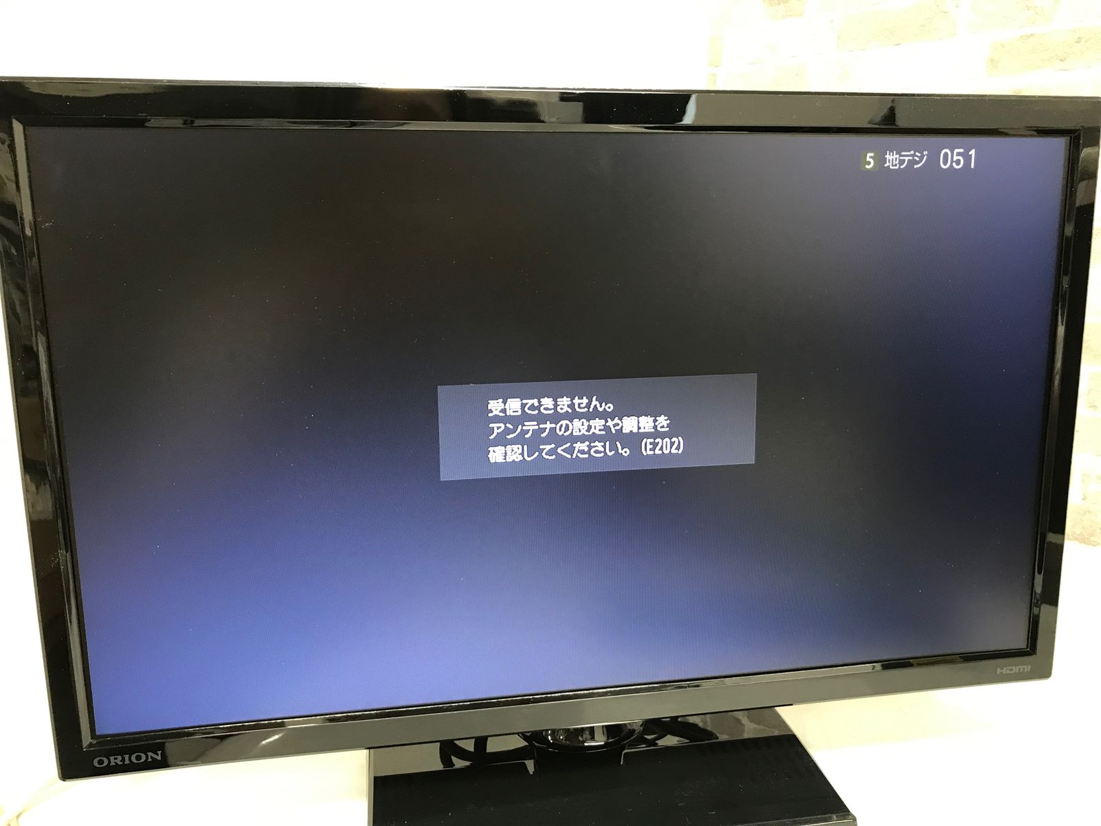 オリオン 19V型液晶テレビ