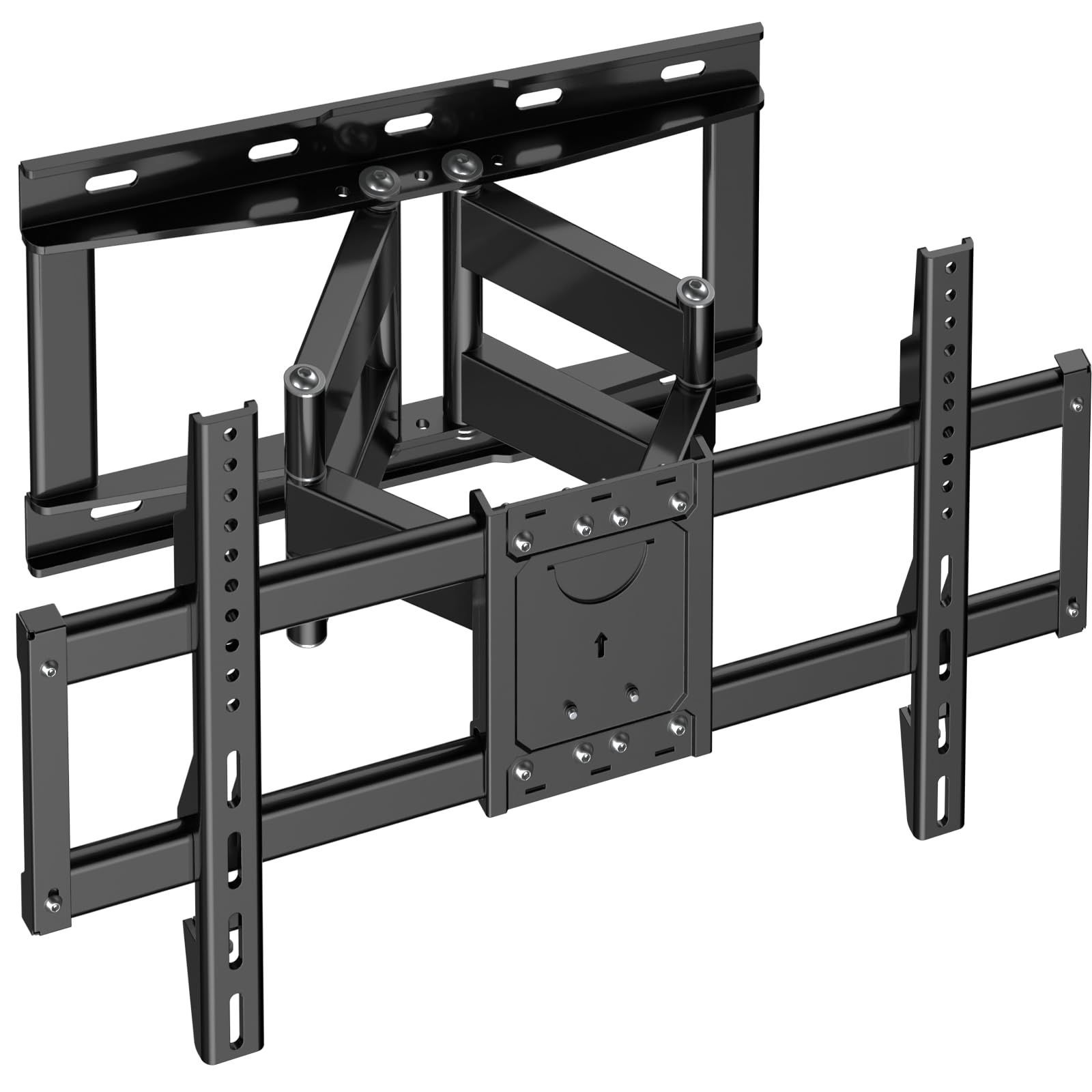 WNJQBY テレビ壁掛け金具 アーム37～85インチ対応 大型 回転式 可動式テレビかべかけ金具フルモーション式 4K 液晶 tv壁掛けスタンドVESA 200x200 600x400mm 耐荷重62kg 前後 上下 左右き角度調整 40 43 47 5