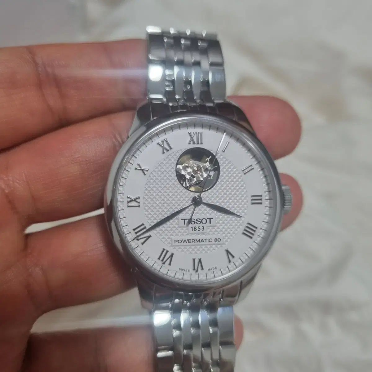 TISSOT ティソ ルロックル オープンハート パワーマチック 80