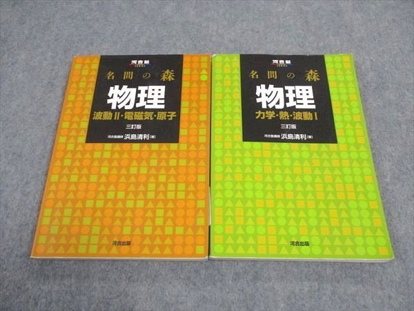 WD06-117 河合出版 名問の森 物理 力学・熱・波動I/波動II・電磁気