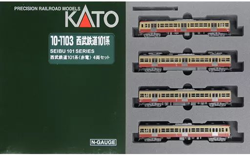 中古】鉄道模型 1/150 西武鉄道101系 赤電 4両セット [10-1103] - メルカリ