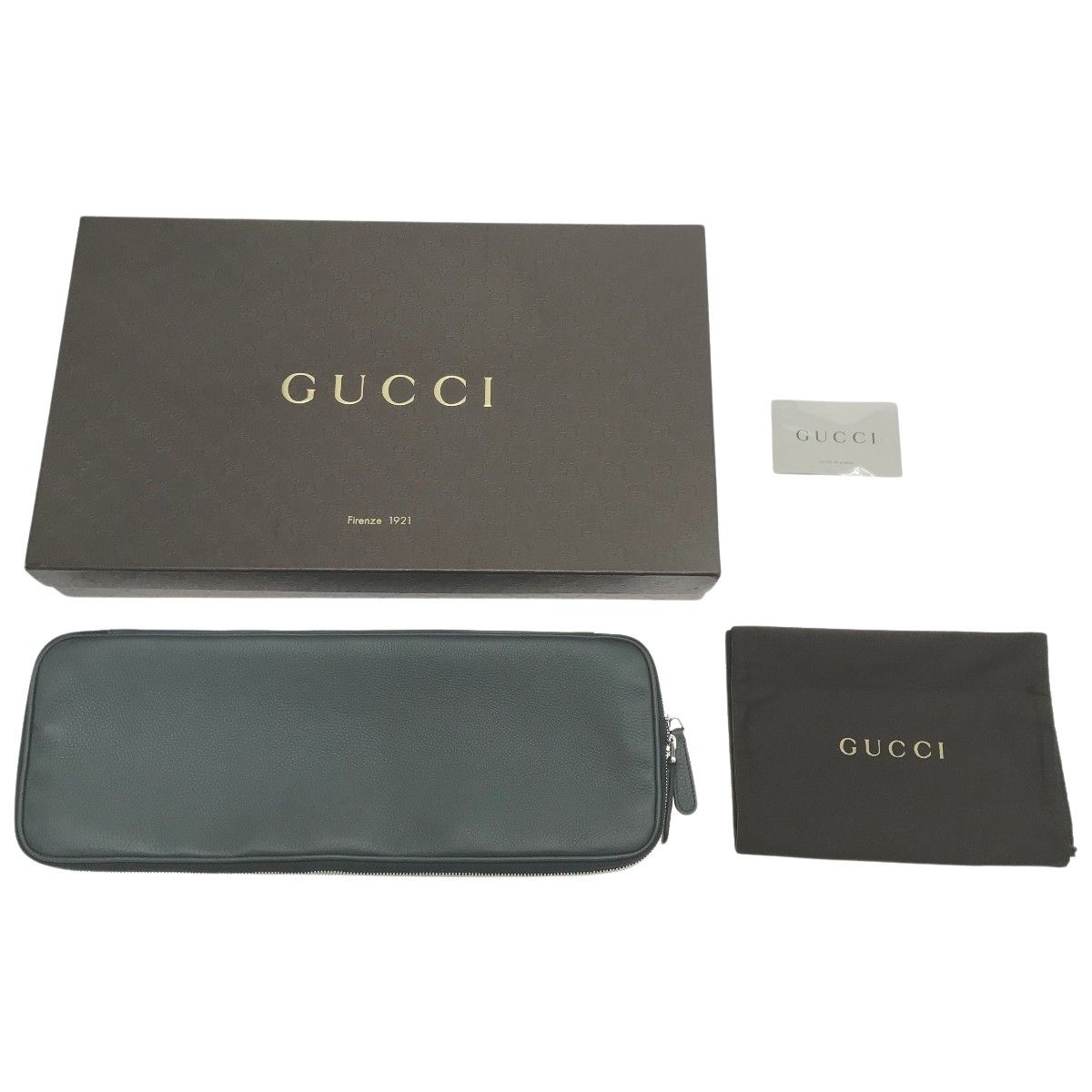 GUCCI グッチ 268114 ラウンドファスナー タイケース アクセサリー ...