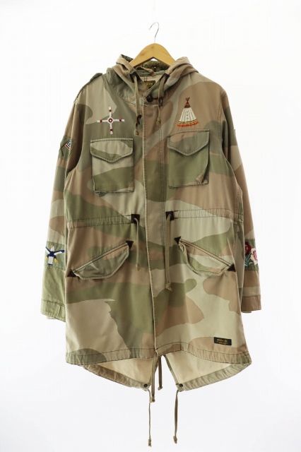 ネイバーフッド NEIGHBORHOOD M-51 CAMO C-JKT カモ ミリタリージャケット 131BENH-JKM03 M カーキ ブランド古着ベクトル  ☆AA★ 250731