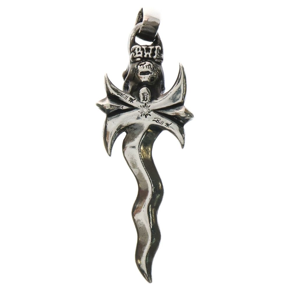 Bill Wall Leather|BWL ビルウォールレザー グッドスカル W スネークダガーペンダントトップ