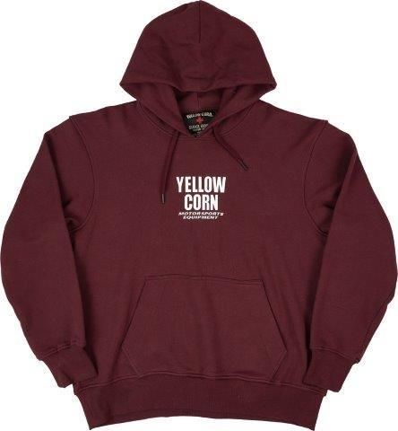 YCフーディー バーガンディ Lサイズ YT-028 イエローコーン