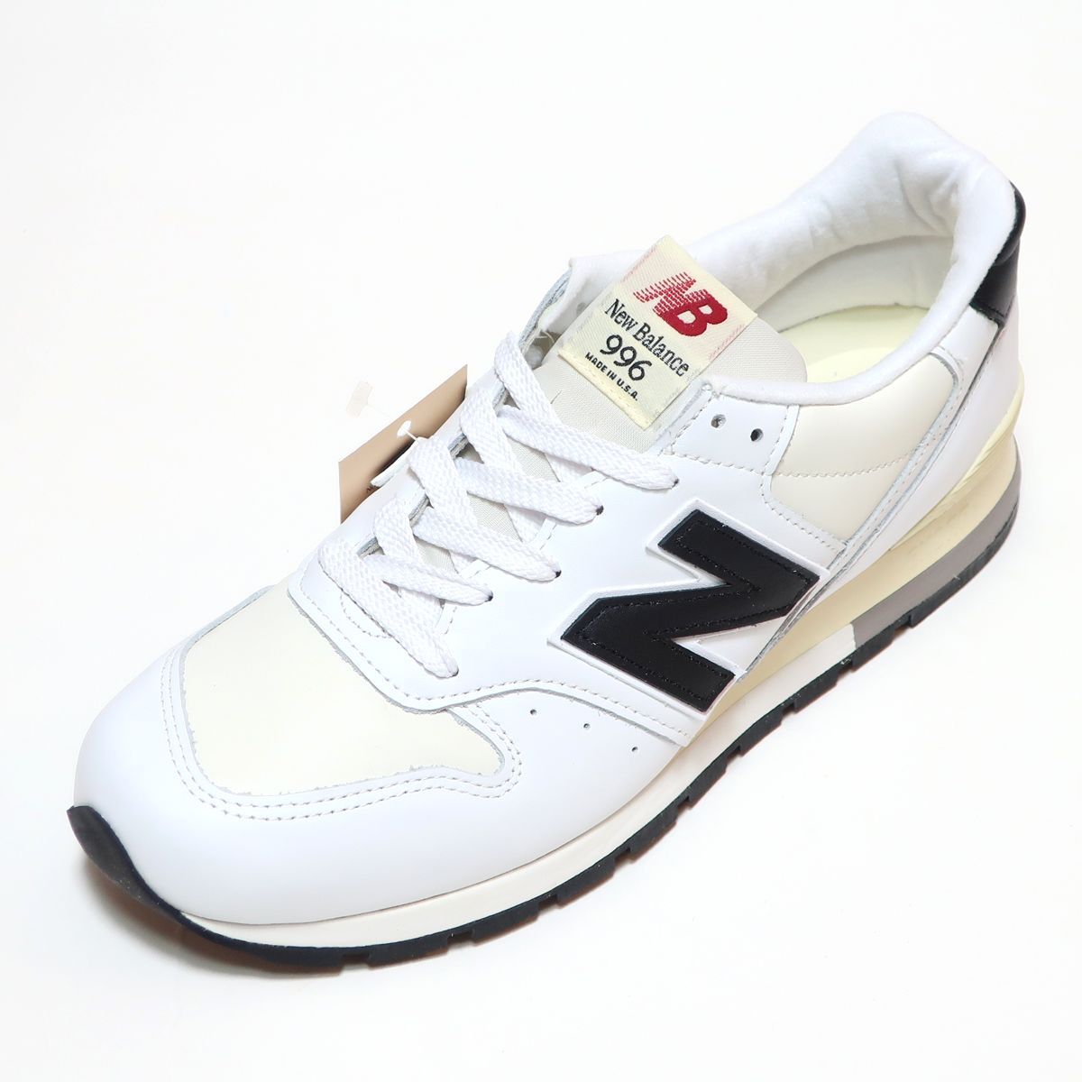 NEW BALANCE U996TC WHITE/IVORY LEATHER MADE IN USA