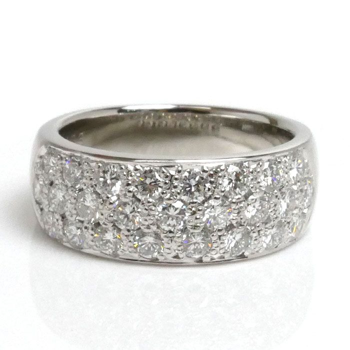 Pt900プラチナ ダイヤ リング・指輪 ダイヤモンド1.33ct 13号 13.3g  