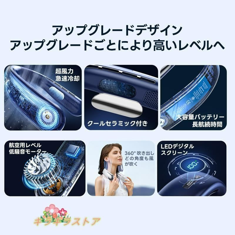 ネッククーラー 首掛け 冷却プレート付 節電 冷却 冷風 冷感