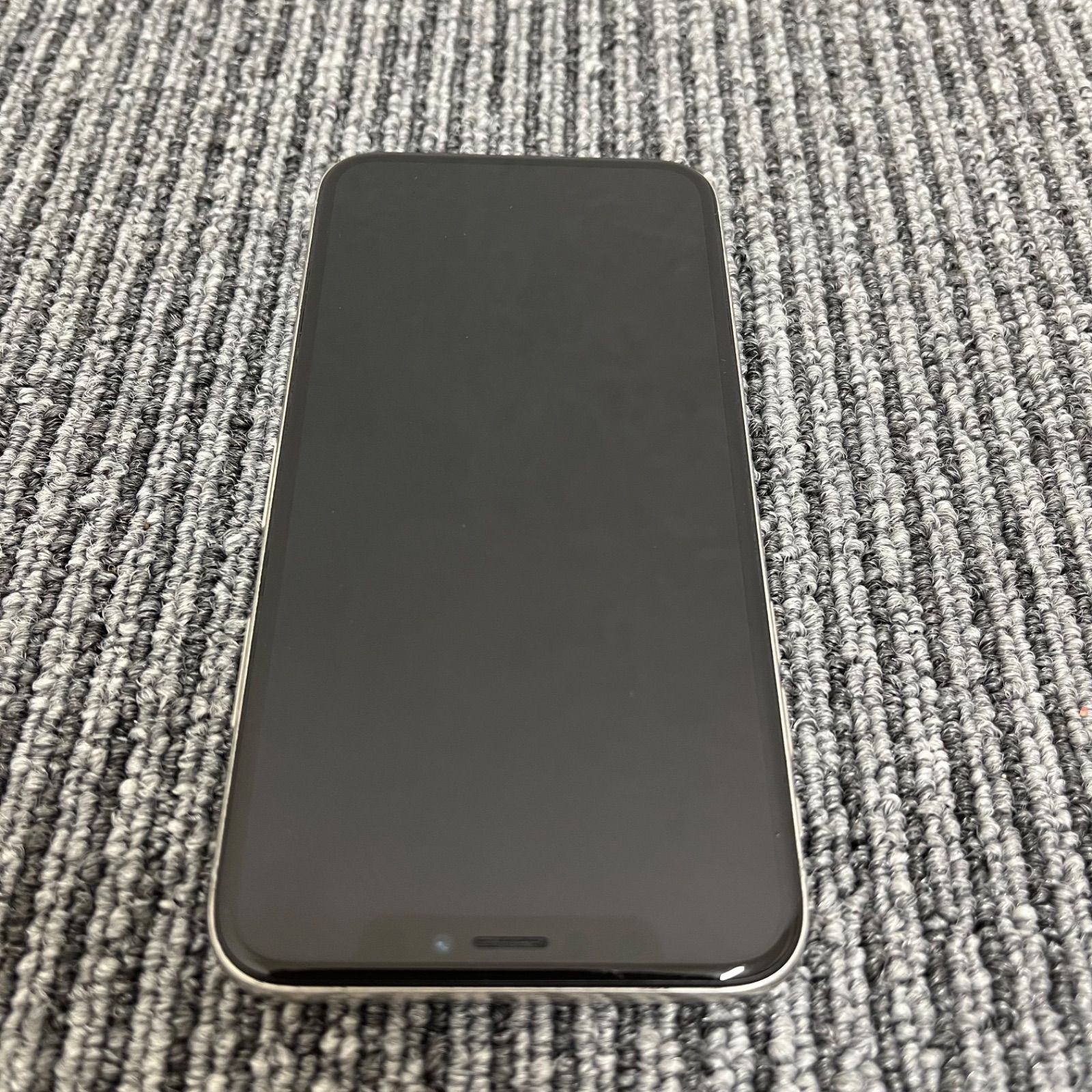 iPhoneX 256GB SIMロックなし au シルバー ホワイト - メルカリ