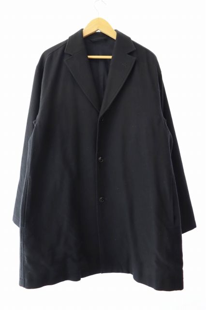nestrobe CONFECT ネストローブ コンフェクト 3B ロング コート 4 黒 ブラック ブランド古着ベクトル 中古  250109