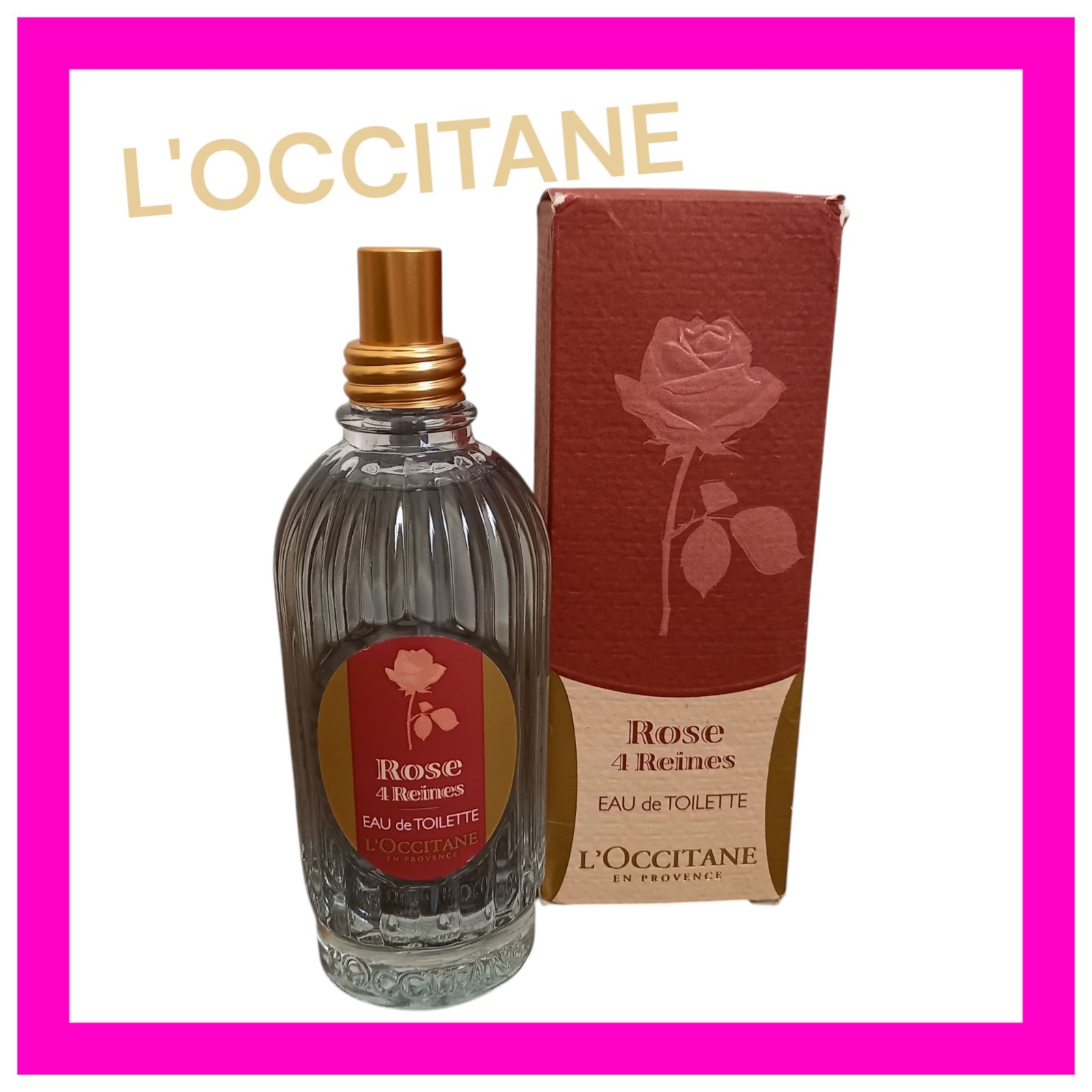 ロクシタン　Rose 4Reines　ローズ　オードトワレ　75ml　香水